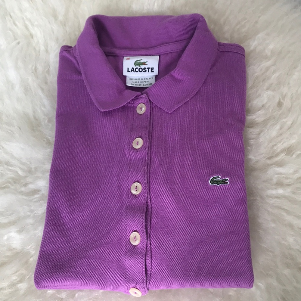 Lacoste girls polo shirt